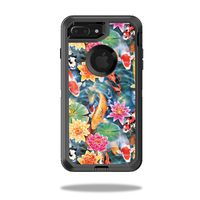 MightySkins Skin Compatible with OtterBox Defender iPhone 7 Plus Case - Koi Pond | Protective, Durable, and Unique Vinyl Decal wrap Cover | Easy to Apply, Remove, and Change Styles | Made in The USA