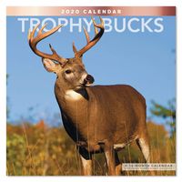 2020 Trophy Bucks Wall Calendar (LME2151020)