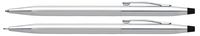 Cross Classic Century Lustrous Chrome Ballpoint Pen and 0.7mm Pencil