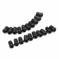 Gikfun 3MM LED Lamp Diode Holder Plastic Black LED Clip for Arduino (Pack of 20pcs) AE1067