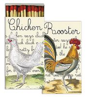 Matches - Chicken and Rooster (Set of 6)