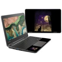 Mightyskins Skin Compatible with Lenovo 300e Chromebook 11.6" (2018) - Cat Dream | Protective, Durable, and Unique Vinyl Decal Wrap Cover | Easy to Apply, Remove, and Change Styles | Made in The USA