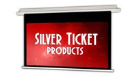 SIE-169112 Silver Ticket 16:9 4K Ultra HD Ready HDTV in-Ceiling Electric Projector Screen (16:9, 112", White Material)