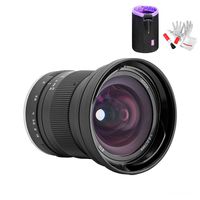 Zonlai 14mm f/2 Ultra Wide Angle Manual Focus Prime Lens for Fuji X-Mount Cameras A1, A2, A3, A10, M1, M2, E1, E2，E3, W/PERGEAR Cleaning Cloth