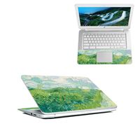 Mightyskins Skin Compatible with Hp Chromebook 14" (2018) - Green Wheat Fields | Protective, Durable, and Unique Vinyl Decal Wrap Cover | Easy to Apply, Remove, and Change Styles | Made in The USA