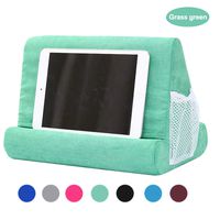 Soft Pillow for iPads, Multi-Angle Pillow Lap Stand，Tablet Computer Stand for eReaders, Smartphones, Books, Magazine