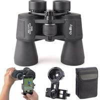 10X 50 Binoculars Smartphone Adapter Kit for Adults and Kids -for Bird Watching Travelling Landscape Stargazing Hunting Concert Sports Outdoor Games- BAK-4 Prism/MultiCoated Lens/Large Eyepiece Design