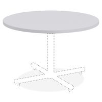 Lorell 62575 Hospitality Bentwood Table Top, High Pressure Laminate (HPL),Light Gray