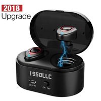 1958LLC JUHALL Bluetooth V4.2 Earphones Wireless Sports Headset, Black, Universal