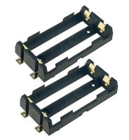 Keystone 1048 ( PACK OF 2) Dual Battery Holder, "18650" LITHIUM-ION BATTERY HOLDERS,