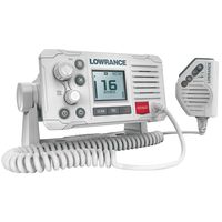 Lowrance VHF Marine Radio,DSC,Link-6 (White)