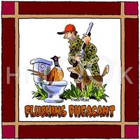 Hi-Look Microfiber Cleaning Cloth - Flushing Pheasant