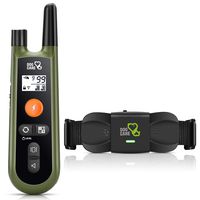 DOG CARE Dog Training Collar Dog Training Collar with Remote, 3 Modes, Rechargeable Waterproof Dog Training Collar for Small Medium Large Dogs, 1000ft Remote Range, Safe & Humane