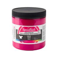 Speedball Art Products 045651 Fabric Screen Printing Ink, 8 fl. oz, Process Magenta