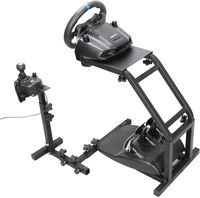 Marada Racing Wheel Stand with V2 Support Game Support Stand Up Simulation Driving Bracket for Logitech G29, G27 and G25 Racing Simulator Steering Wheel Stand without Wheel and Pedals