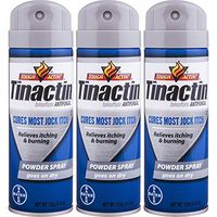 Tinactin Jock Itch Spray Powder,4.6 oz. (Pack of 3)
