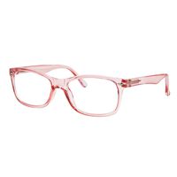 Blue Light Blocking Glasses Anti Eyestrain Eyeglasses Frames Computer Glasses Women and Men with Case Included Crystal Pink