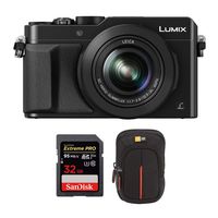 Panasonic LUMIX DMC-LX100K Camera and Accessory Bundle