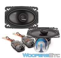 Memphis Audio 15-MCX46 MClass Series 4"x6" 2-way car speakers