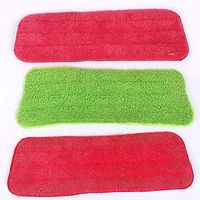 INSO Microfiber Mop Pads, Reusable Microfiber Replacement Mop Pad for Most of Mops Washable (Random Color)