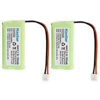 Kastar Battery (2-Pack) Replacement for AT&T BT8001 / BT8000 / BT8300 / BT184342 / BT284342 / BT18433 / BT28433 / BT-1011 / BT-1022 / BT-1031/89-1335-00/89-1344-01 / BATT-6010 / CPH-515D