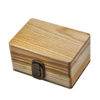 Ecurson Rolling Tray Stash Box - Extra Large Bamboo Box w/Ample Storage Space to Organize All Smoking Accessories - Comes with Convertible Rolling Tray Lid