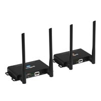 gofanco 328ft (100m) Wireless HDMI Extender Transmitter and Receiver Kit - Dual Antenna - Long Range - IR Extension - Full HD 1080p (HDwireless100)