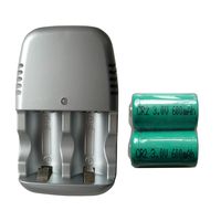 New 2 x Rechargeable CR2 CR-2 15270 Battery +Quick Charger