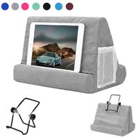 Tablet Soft Pillow Stand for iPads Multi-Angle Lap Stand Mobile Phone Holder for iPad, eReaders, Smartphones, Books, Magazines Yoruii