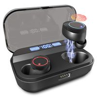 Wireless Earbuds, U-ROK Bluetooth 5.0 Earphones with 4000mAh Charing Case LED Digital Display Touch Control 90H Playtime in-Ear Headphones IPX7 Waterproof Headset Built-in Microphone for Sports, Gym