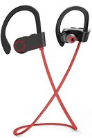 Bluetooth Headphones, Wireless Headphones, FIVE 0 EIGHT Best Wireless Sports Earphones w/Mic IPX7 Waterproof in Ear Earbuds for Gym Running Workout (Red)