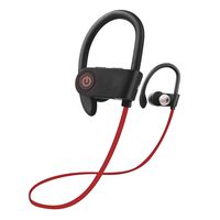 Bluetooth Wireless Headphones, Sports Earphones IPX7 Waterproof Sweatproof Musical Headsets Earbuds for Gym Running Noise Cancelling Headsets HiFi Headphones