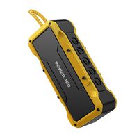 POWERADD MusicFly II 36W Portable Wireless Bluetooth Speakers, IPX7 Waterproof Bluetooth Speaker with Enhanced Bass, 24H Playtime, Built-in Mic for Home, Outdoors, Travel (Yellow)