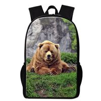 Dispalang Cute Bear Backpack Children Animal School Bookbags Boy Gilrs Travel Bag