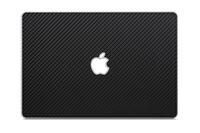 iCarbons Black Carbon Fiber Vinyl Skin for MacBook Air 13" 2nd Gen. - Current Full Combo