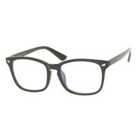 MAGIC JING Blue Light Blocking Computer Game Glasses Anti Glare UV Protection Rectangle Eyeglasses for Men and Women (19002black)