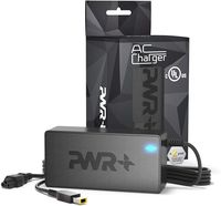 Pwr+ 170W 135W 120W Charger AC Adapter for Lenovo Thinkpad T440p T540p IdeaPad Z570 700 720 Yoga Laptop - UL Listed Extra Long 12 Ft Cord