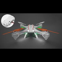 UDI Drone RC U842 Falcon Quadcopter Drone HD Camera 6 Axis Gyro Flipping 2.4ghz Ready to Fly w/ 4G Memory Card (White)