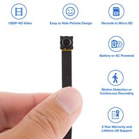 SpygearGadgets Pro Grade 1080P HD DIY Motion Activated Non-WiFi Hidden Camera Nanny Cam Kit