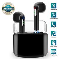 Wireless Earbuds with Charging Case Bluetooth Headphones Wireless Sports Earbuds with Mic, Waterproof Earbuds Wireless Earphone Bluetooth Earbuds Stereo Compatible iOS Android for Smartphone