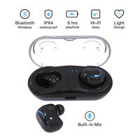 iVoice Wireless Earbuds, Bluetooth True Wireless Headphones V4.2+ EDR Mic Earpieces 15H Playtime 3D Stereo Sound Hands Free Call in Ear Sweatproof Sport Earphones Noise Cancelling Headset w/Charging