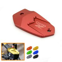 Heinmo New Motorcycle CNC Aluminum Front Brake Clutch Oil Reservoir Cap Component for Z650 2017 Z900 2016 2017 Z800 2013-2016 ER6F Ninja 650 2009-2016 ER6N for Kawasaki Accessories