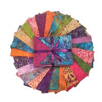 Batik by Mirah Fat Quarter Bundle Summer Breeze (24 pcs)