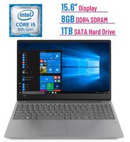 Newest Premium Lenovo IdeaPad 330s 15.6-inch HD Laptop PC (Intel Quad-Core i5-8250U Processor , 8GB DDR4 SDRAM + 16GB Intel Optane Memory, 1TB HDD, Bluetooth, HDMI, Dolby Audio, Windows 10, Grey)