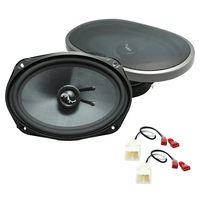 Compatible with Chrysler 300 2005-2007 Rear Deck Replacement Harmony HA-C69 Premium Speakers New