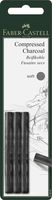 Faber-Castel FC129997 Pitt Compressed Charcoal Sticks (3 Pack)