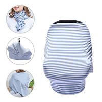 PPOGOO Nursing Cover for Breastfeeding Super Soft Cotton Multi Use for Baby Car Seat Covers Canopy Shopping Cart Cover Scarf Light Blanket Stroller Cover