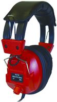 Avid Education AE-808RED Over-Ear Lab Headphones, Red