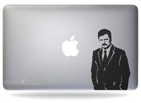 Ron Swanson Parks and Recreation - Decal Sticker for MacBook, Air, Pro All Models