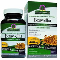 Nature's Answer Boswellia | Supports Healthy Joint & Muscle Function | Not Tested on Animals | Gluten-Free, Vegan & No Preservatives | Vegetarian Capsules 90ct.
